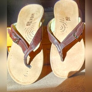 Dr. Weil RESTORE #000137 leather sandals women's size 6 / 37